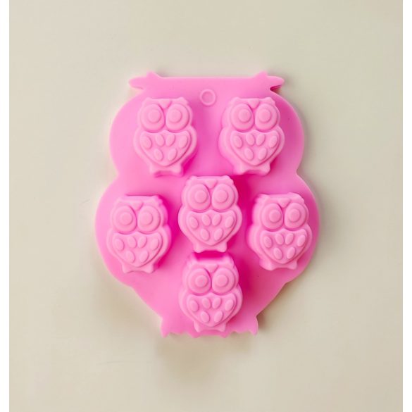 Silicone Owl cookie baking mold