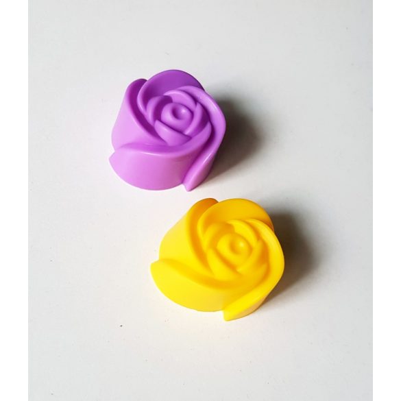 Rose head in a silicone mold package (5 pcs.)