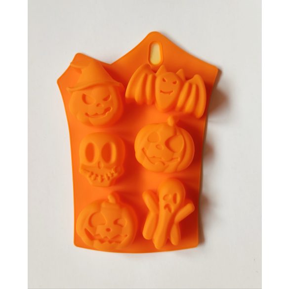 Pumpkin Heads (Silicone Mold for Halloween)
