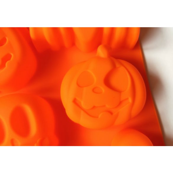 Pumpkin Heads (Silicone Mold for Halloween)