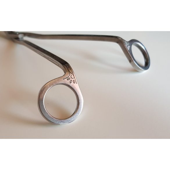 Wick cutter scissors (silver)