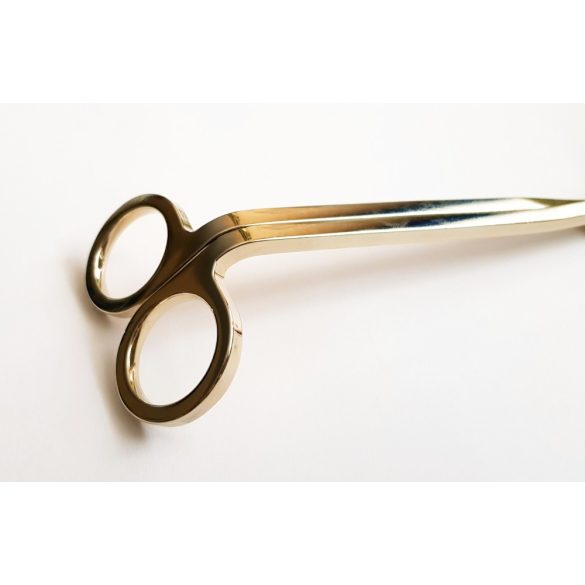 Wick cutter scissors (gold)