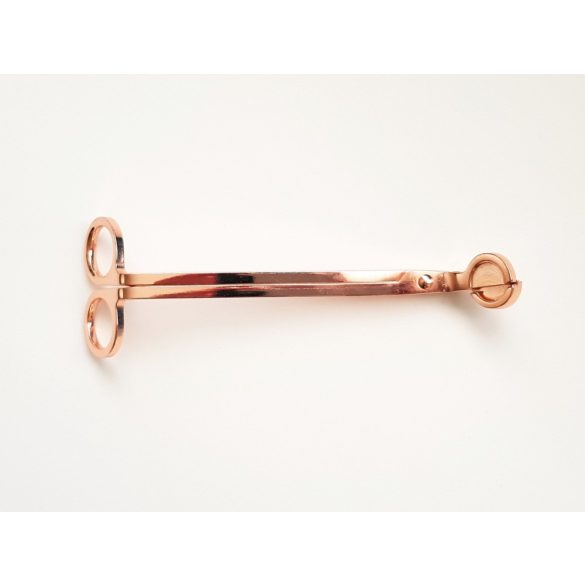 Wick cutter scissors (rose gold)