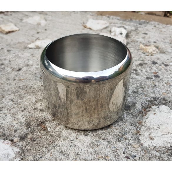 Stainless steel candle holder