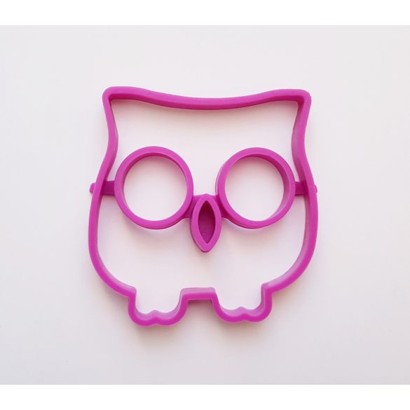 Owl egg fryer silicone mold