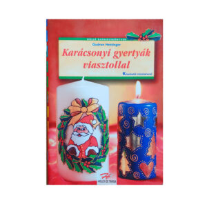 Karácsonyi gyertyák viasztollal